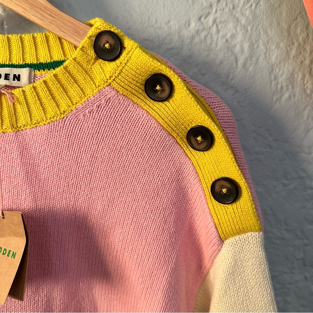 Jemma Chunky Cotton Sweater - Picture 8 of 11